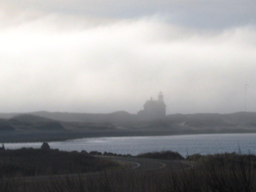 fog over North Light