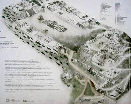 Monte Alban Map